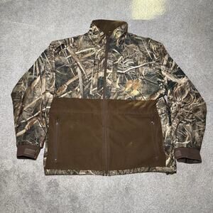 Drake Waterfowl MST Guardian Flex Sherpa Fleece Eqwader Quarter Zip Mens Large